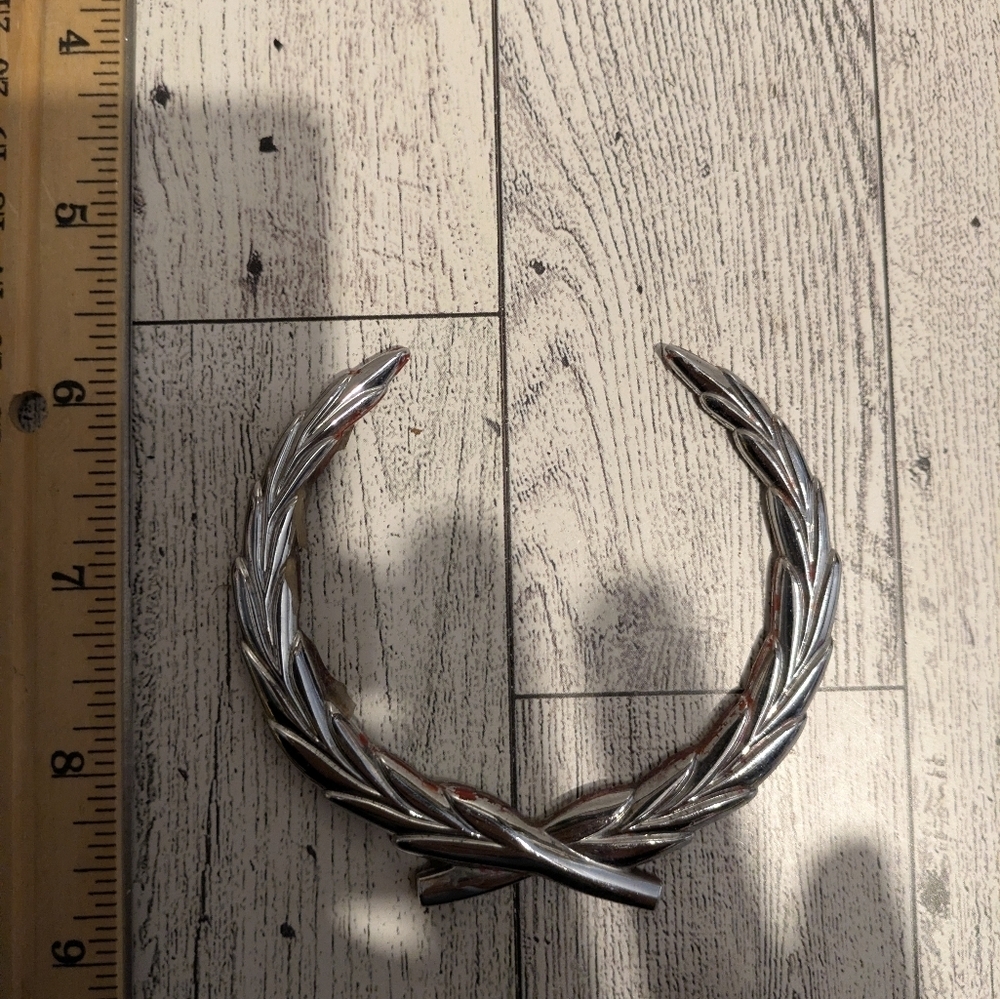 Cadillac Premium Silver Car Audio Emblem